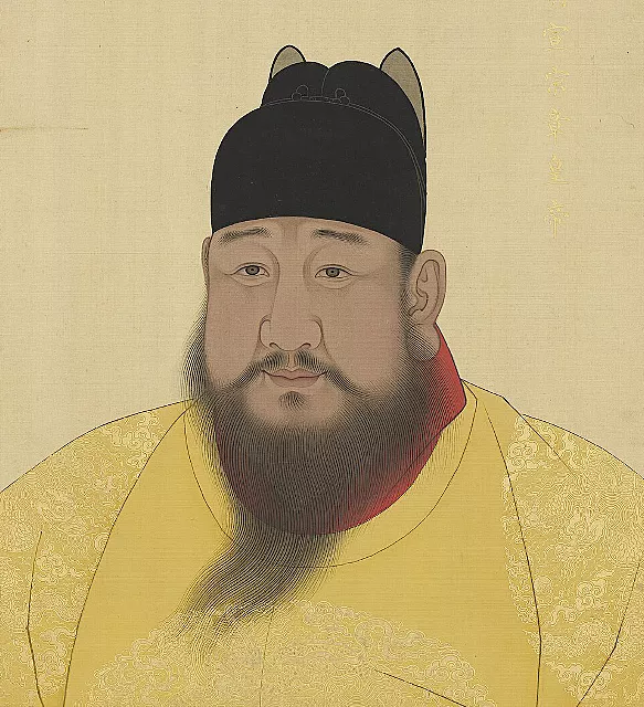 明 宣徳帝 朱瞻基の肖像画