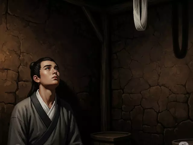 幽閉中の皇子のイメージイラスト